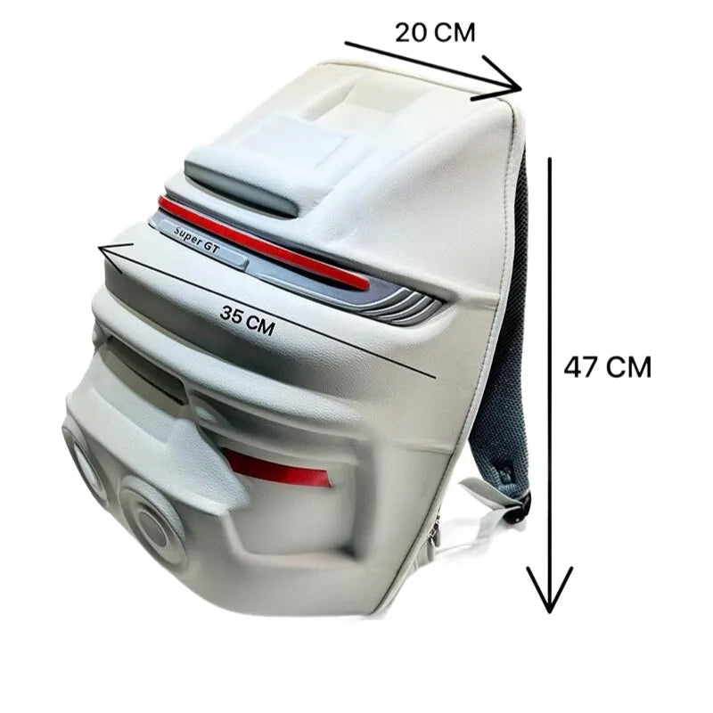 Waterproof Hard Shell Cycling Backpack – Large, Durable Daypack