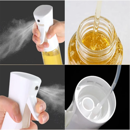 Oil Spray Bottle – Reusable Olive Oil & Vinegar Sprayer