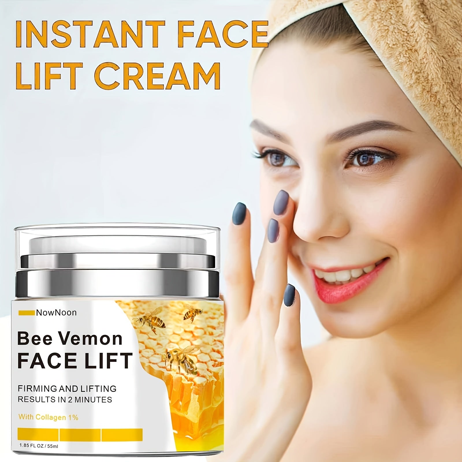 Instant Face Lift Cream with Hyaluronic Acid