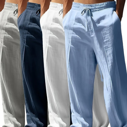 Men’s Lightweight Linen Casual Pants