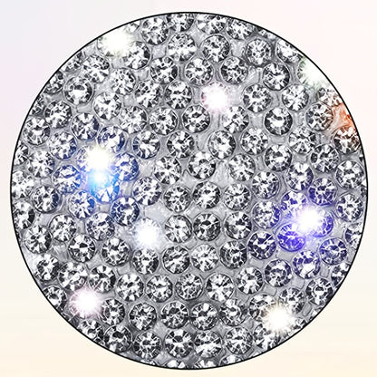 Sparkling Dog Paw Car Decal – Multicolor Rhinestone Sticker for Vehicle Interior