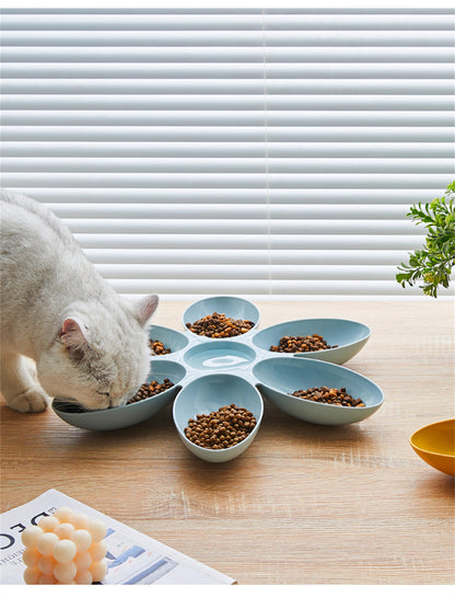 Large Slow Feeder Pet Bowl – Anti-Slip Easy Clean Healthy Eating for Cats & Dogs