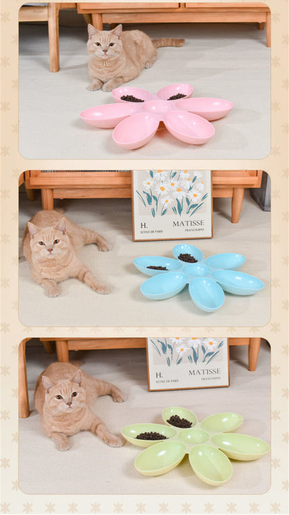 Large Slow Feeder Pet Bowl – Anti-Slip Easy Clean Healthy Eating for Cats & Dogs