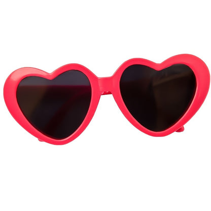 Heart-Shaped Pet Glasses – Adjustable & Cute for Dogs & Cats