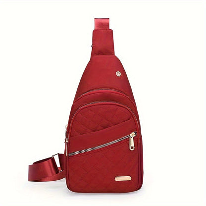 Hands-Free Urban Crossbody Chest Bag for Everyday Use