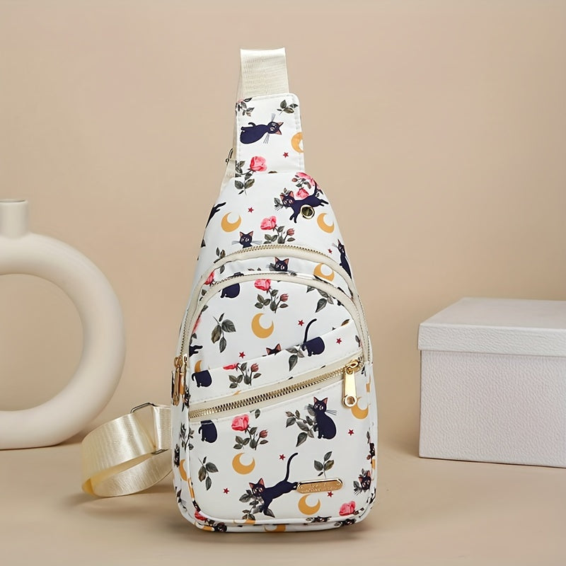 Hands-Free Urban Crossbody Chest Bag for Everyday Use