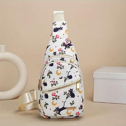 Hands-Free Urban Crossbody Chest Bag for Everyday Use