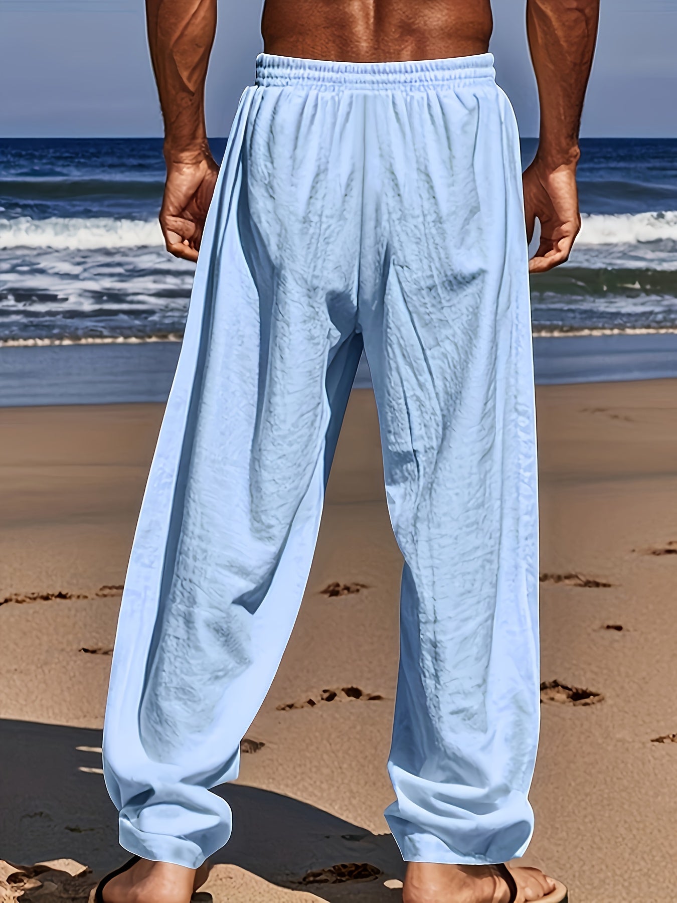 Men’s Lightweight Linen Casual Pants