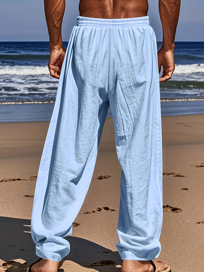 Men’s Lightweight Linen Casual Pants