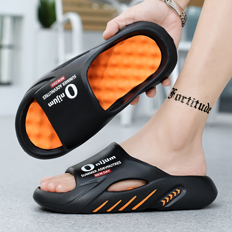 Men’s Non-Slip EVA Slide Sandals – Indoor & Outdoor Use