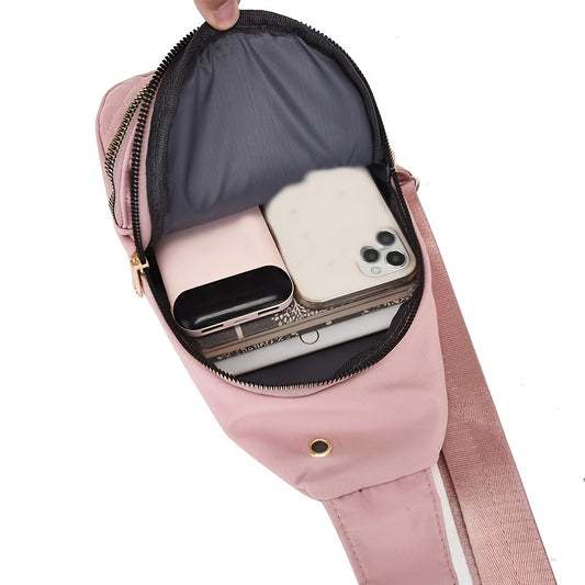 Hands-Free Urban Crossbody Chest Bag for Everyday Use