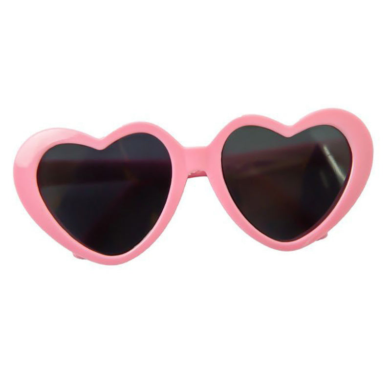 Heart-Shaped Pet Glasses – Adjustable & Cute for Dogs & Cats