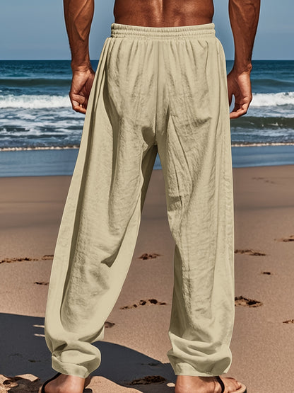 Men’s Lightweight Linen Casual Pants
