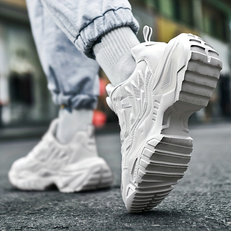 Men’s Lightweight Breathable Running Sneakers – Cushioned & Non-Slip