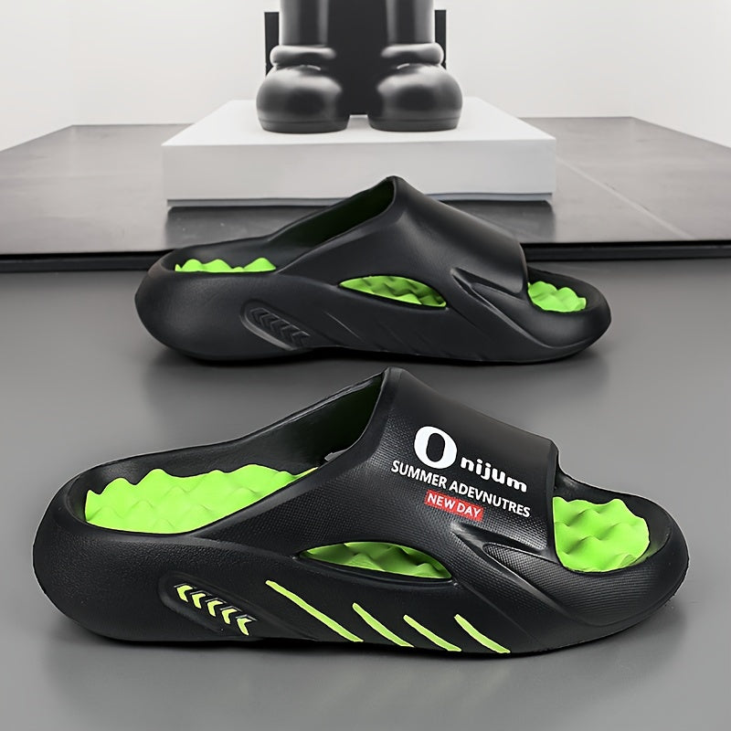 Men’s Non-Slip EVA Slide Sandals – Indoor & Outdoor Use