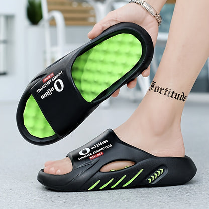 Men’s Non-Slip EVA Slide Sandals – Indoor & Outdoor Use