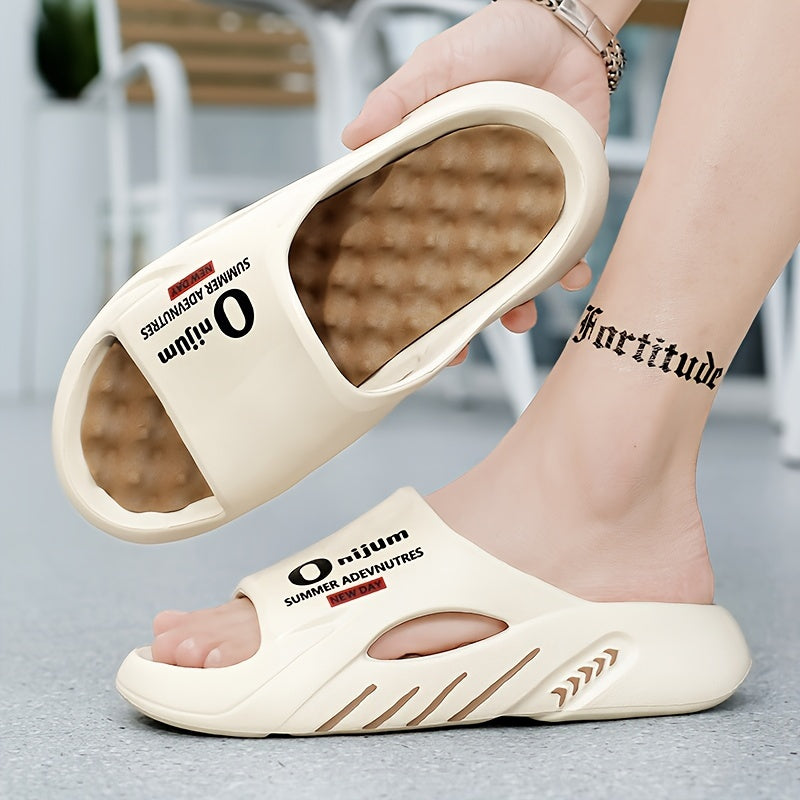 Men’s Non-Slip EVA Slide Sandals – Indoor & Outdoor Use