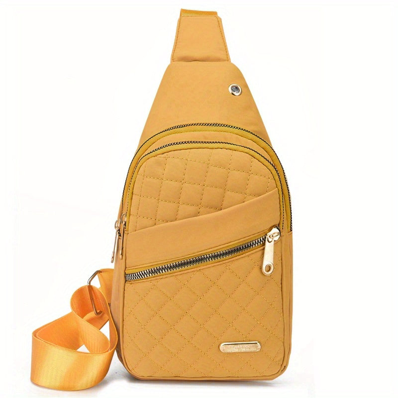 Hands-Free Urban Crossbody Chest Bag for Everyday Use