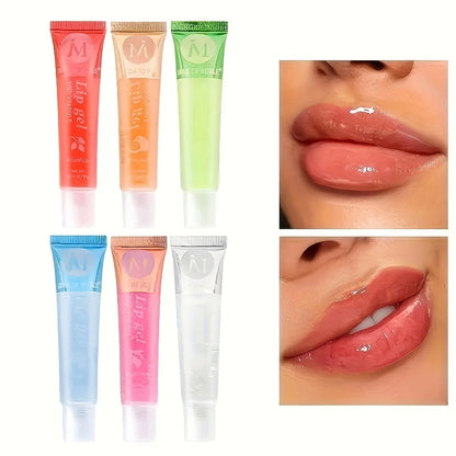 6-Piece Hydrating Lip Oil Set – Glossy, Plumping & Moisturising