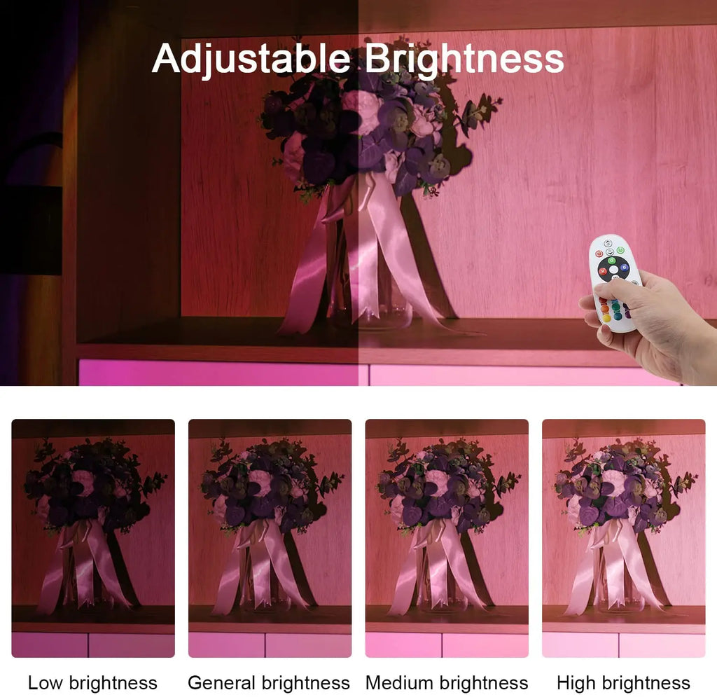 Smart Sunset Projection Lamp – RGB LED Night Light with App Control