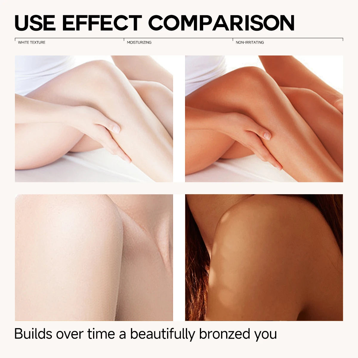 Hydrating Self-Tanning Lotion for Face & Body – Fast Deep Natural Glow