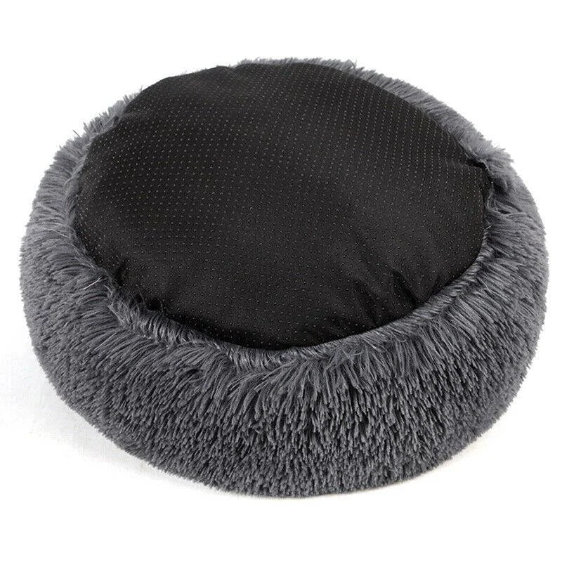 Donut Pet Bed for Dogs & Cats – Plush XXL Round Calming Mat for Small, Medium & Large Pets