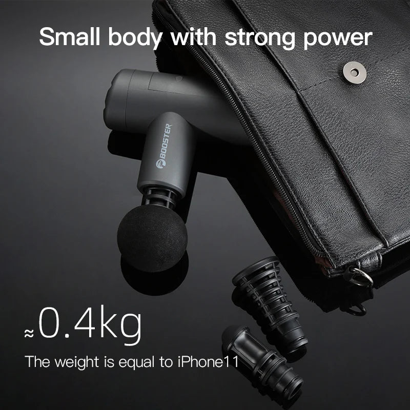 Booster Mini X Massage Gun – Portable Percussion Neck & Back Massager
