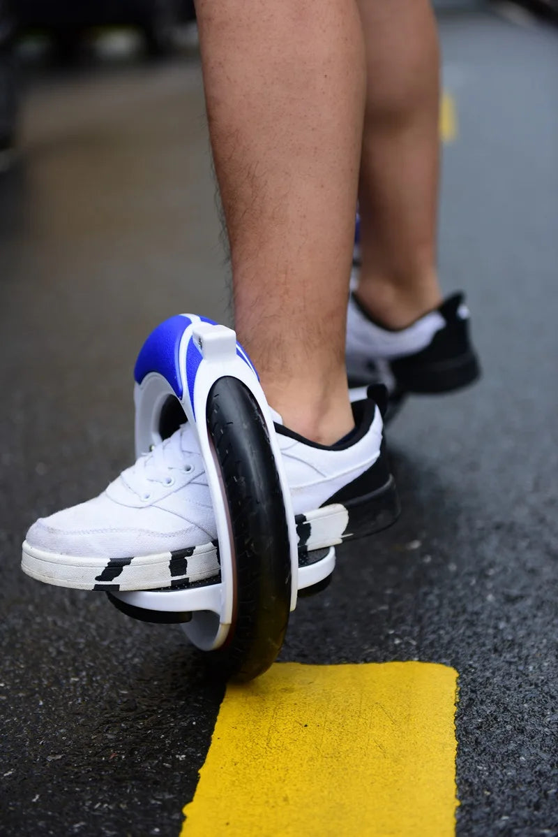 2-Wheel Anti-Slip Drift Skateboard with Foot-Powered Motion for Kids & Teens