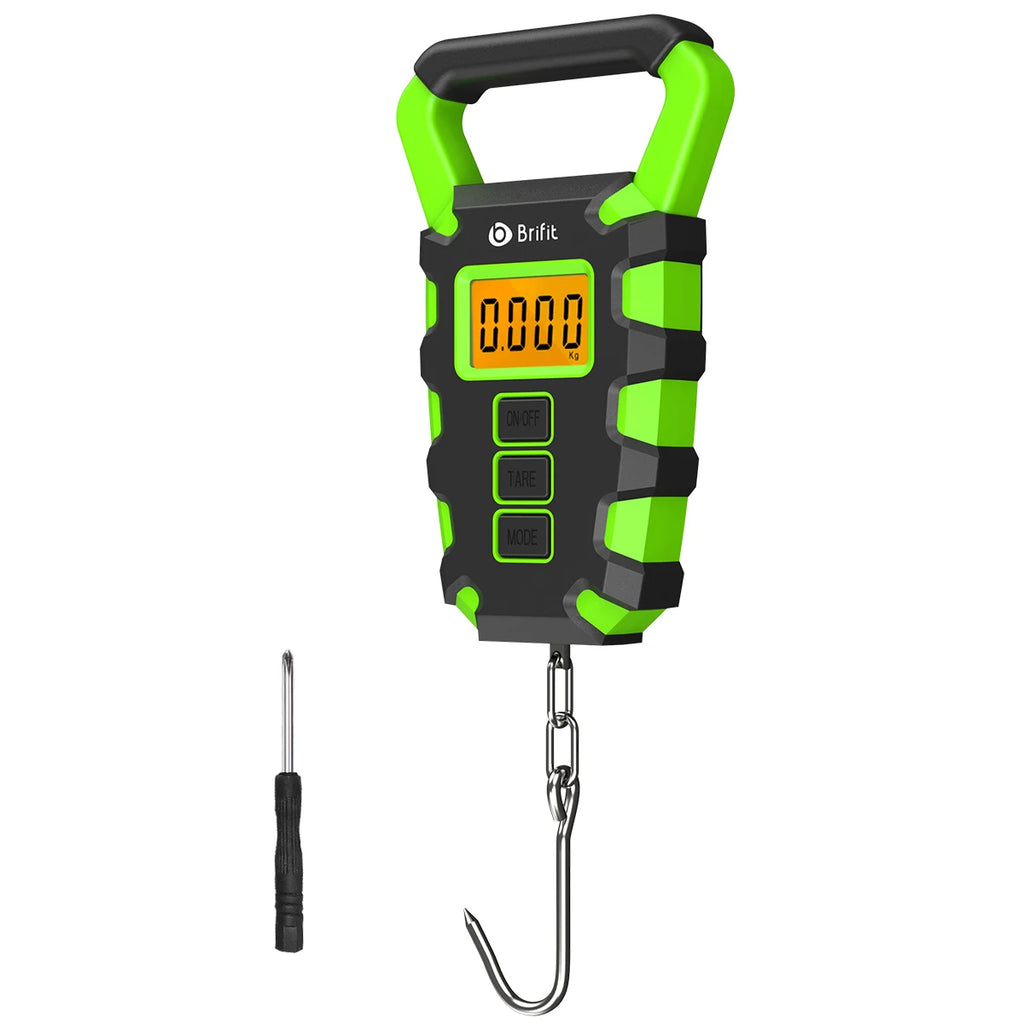 50KG Digital Hanging Scale – Portable Fishing & Luggage Weighing Scale