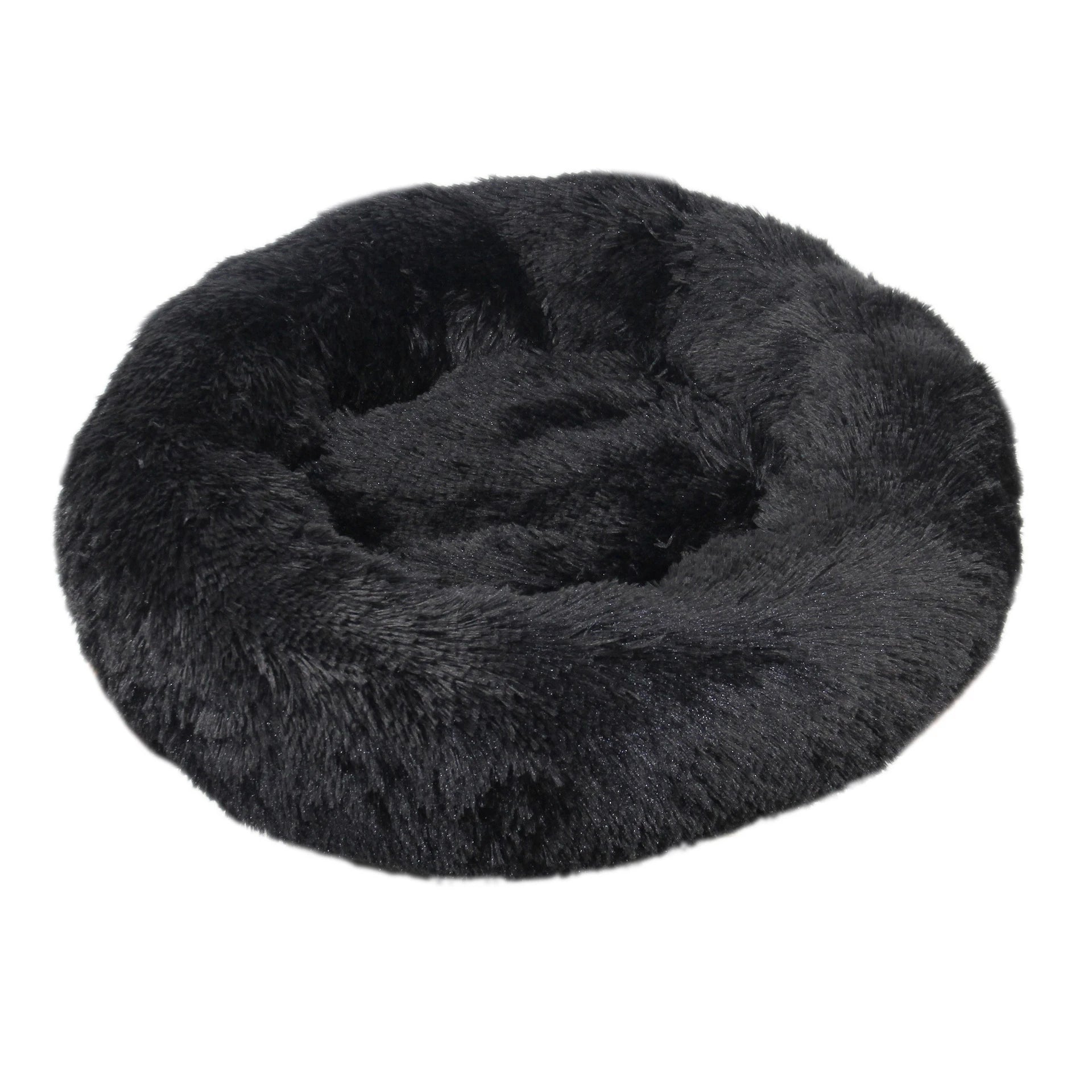 Donut Pet Bed for Dogs & Cats – Plush XXL Round Calming Mat for Small, Medium & Large Pets