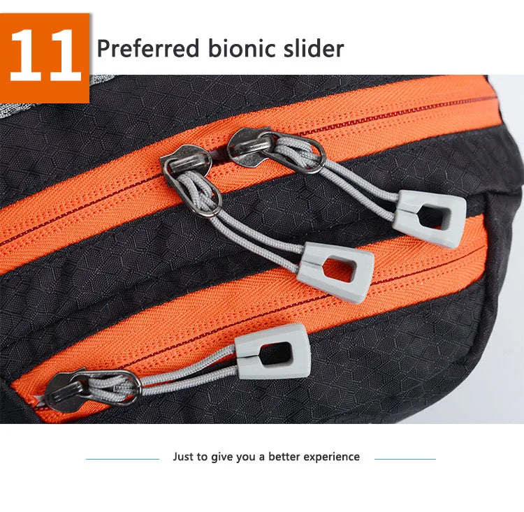 Running Waist Belt with Water Bottle Pouch