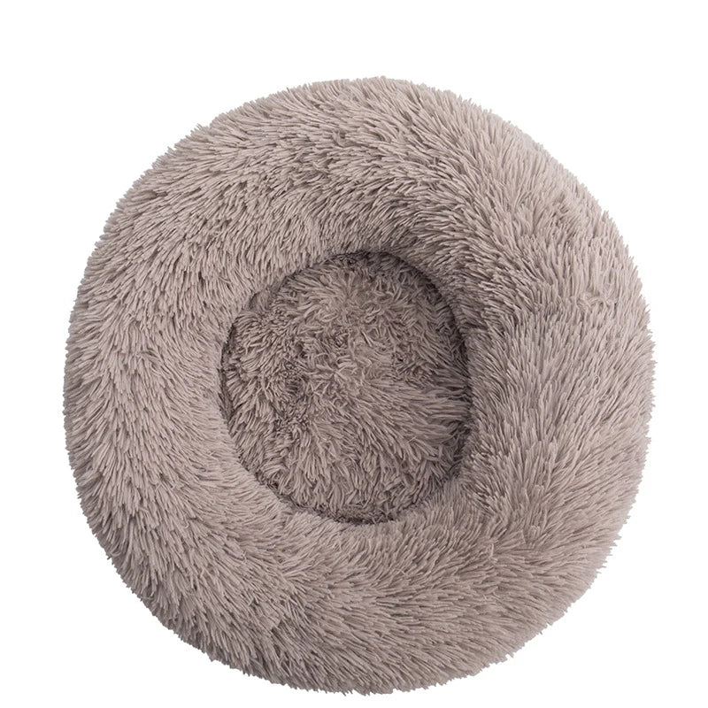 Donut Pet Bed for Dogs & Cats – Plush XXL Round Calming Mat for Small, Medium & Large Pets