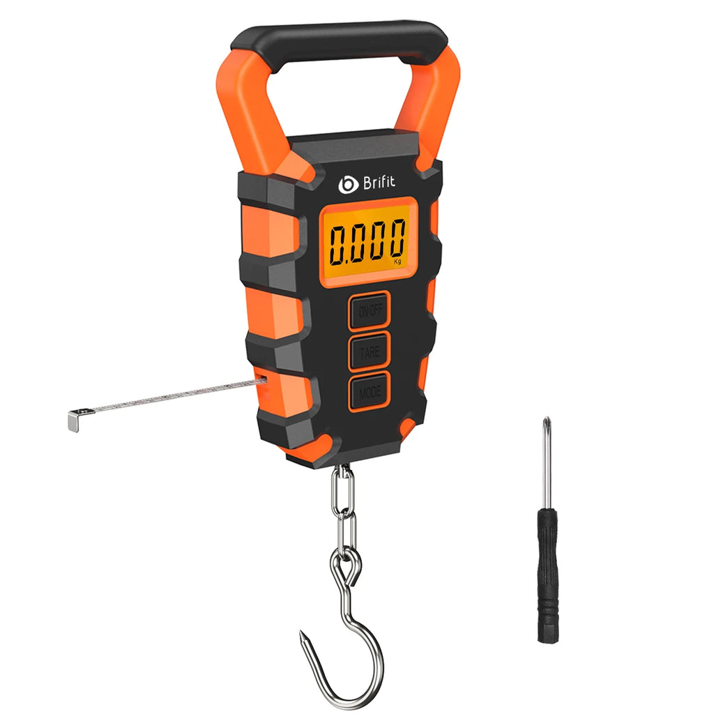 50KG Digital Hanging Scale – Portable Fishing & Luggage Weighing Scale