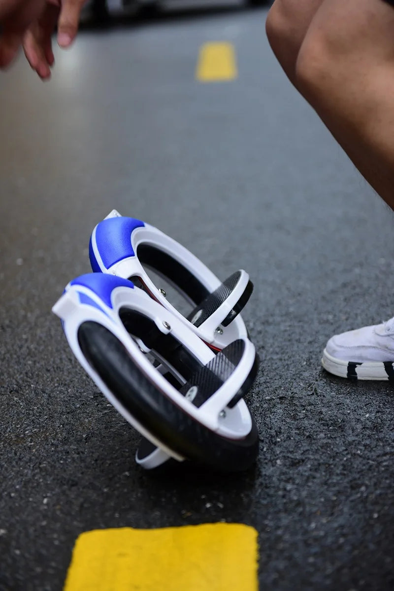 2-Wheel Anti-Slip Drift Skateboard with Foot-Powered Motion for Kids & Teens