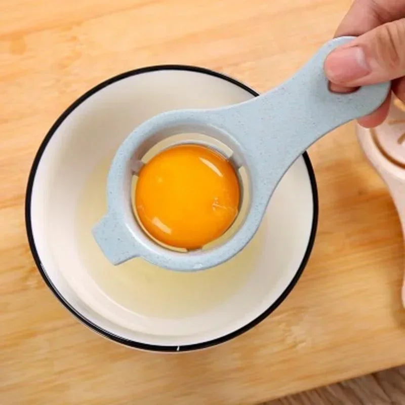 2PCS Egg Separator – White & Yolk Filter Kitchen Baking Tool