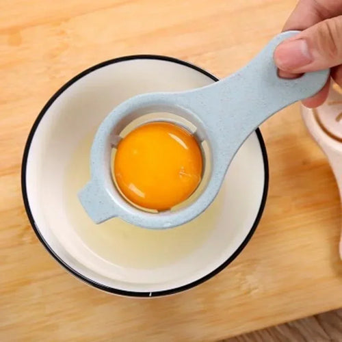 2PCS Egg Separator – White & Yolk Filter Kitchen Baking Tool