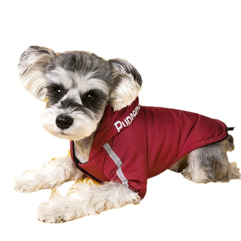 Waterproof Reflective Dog Coat – Warm Winter Fleece Jacket for Small & Medium Dogs
