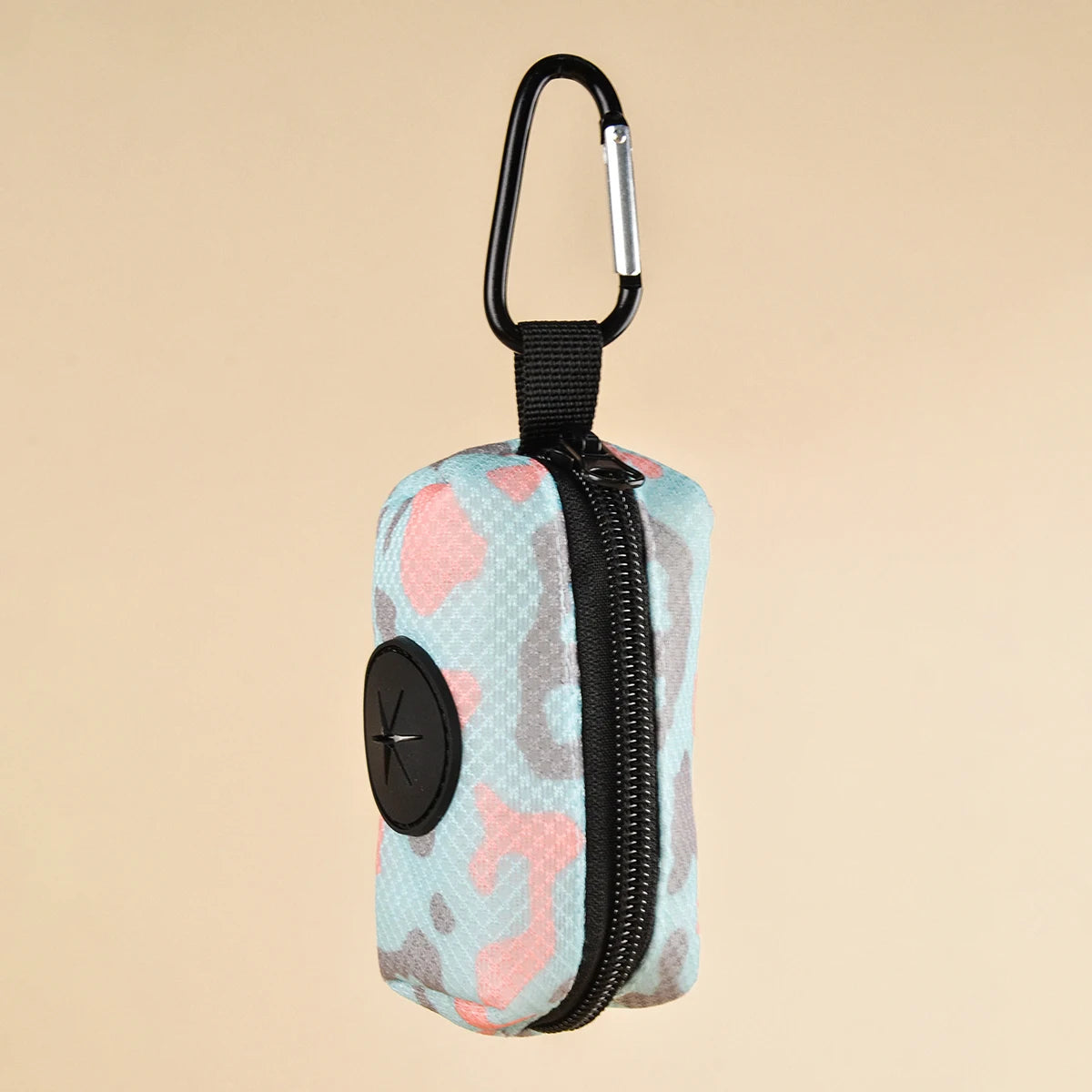 Cute Designer Dog Poop Bag Holder Dispenser Clip-On Waste Bag Holder for Any Dog Leash
