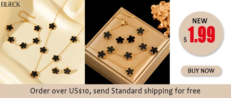 316L Stainless Steel White Zirconia Jewelry Set – Necklace, Bracelet & Earrings for Women