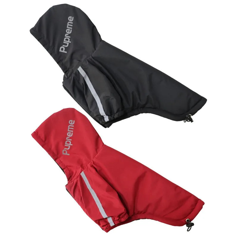 Waterproof Reflective Dog Coat – Warm Winter Fleece Jacket for Small & Medium Dogs