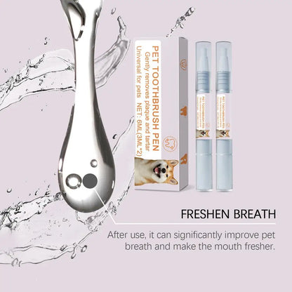 Pet Teeth Cleaning Pen for Dogs & Cats – Easy Dental Care for Fresh Breath
