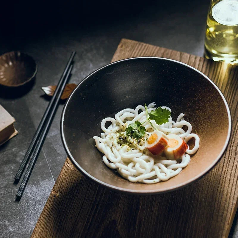Japanese Ceramic Bowl Set – Creative Ramen & Soup Tableware