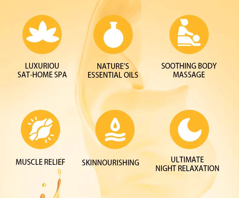 100/150/240ml Massage Essential Oil Open Back SPA Nourishing Deeply Nourishing Improves Dryness Moisturizing Body Essential Oil