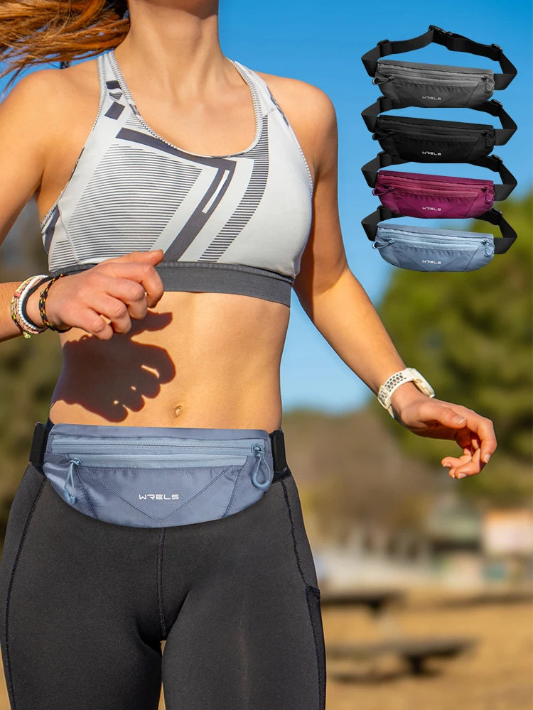 Waterproof Running Belt Marathon Jogging Sports Waist Pack Phone Bag for Men Women Cycling Outdoor Fitness