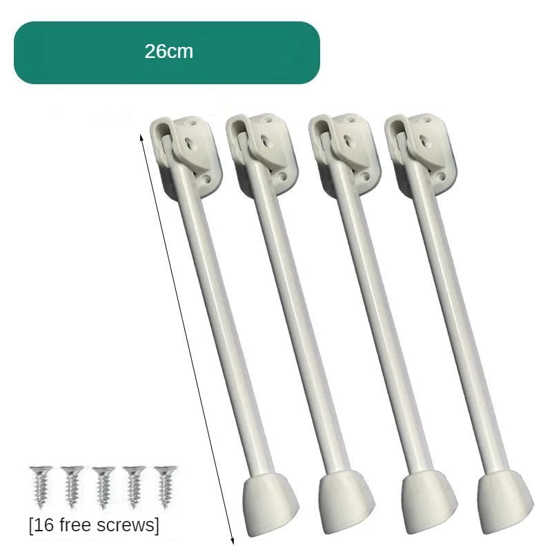 Iron Outdoor Portable Table Legs Adjustable 28/26cm Camping Picnic Table Legs No Punching Required Natural Hike Accessories