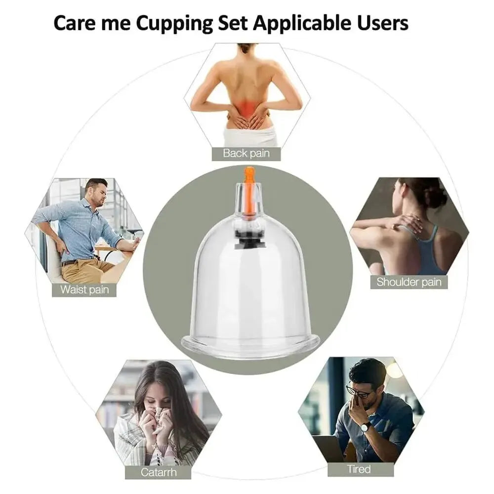 32PCS Vacuum Cupping Set – Body Massage & Anti Cellulite Therapy