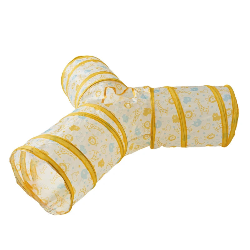 Cat Tunnel Toy – Interactive Peek Hole Tube for Indoor Cats