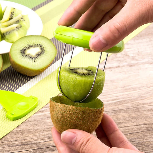 Detachable Kiwi Cutter & Fruit Peeler – Easy Lemon & Fruit Peeling Kitchen Tool
