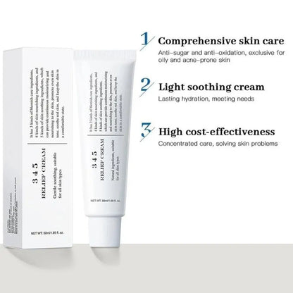 Intensive Korean Skin Care Set – Moisturising Cream, VC Serum & Whitening Relief Essence