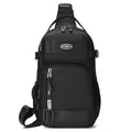 Riding backpack for men, men's chest bag, casual men's single shoulder bag, lightweight and large-capacity crossbody bag